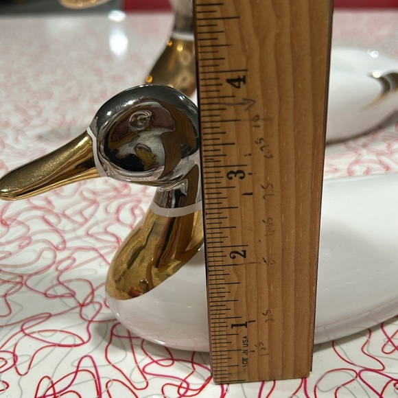 Set of 3 Ceramic Mallard Duck Figurines Made in Portugal - Picture 8 of 10